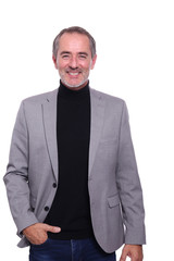 Commercial caucasian man