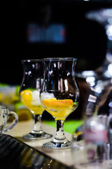 food dish sushi cocktails