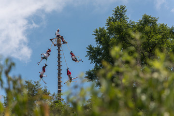 Obraz premium Voladores de Papantla