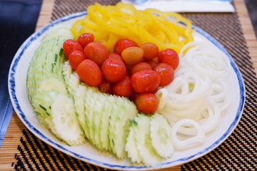 mixed vegetables salad