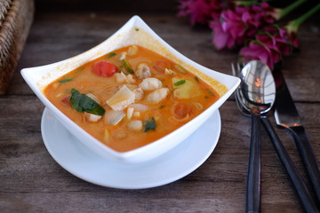 Thai soup in the world has to be Tom Yum Koong