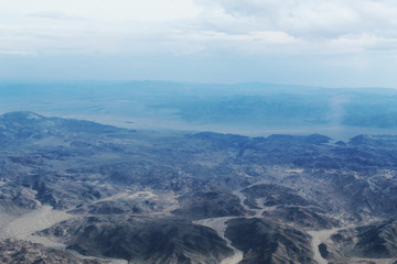 Fototapeta premium Blue Desert Landscape