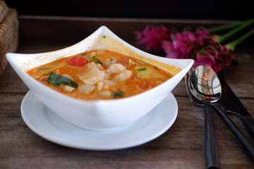 Thai soup in the world has to be Tom Yum Koong