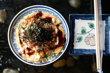 Okonomiyaki is a Japanese  pancake 