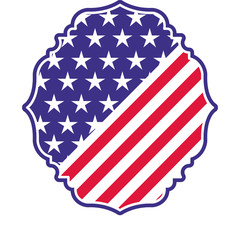 american shield isolated icon