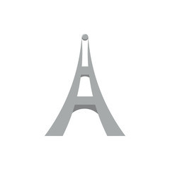 simple tower symbol logo vector