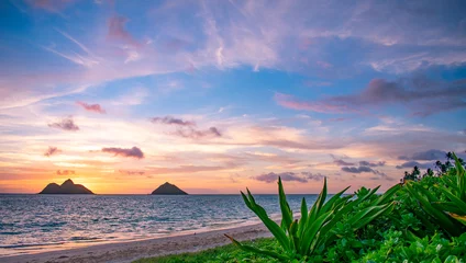Fototapeten Gorgeous Lanikai Beach Sunrise © Michelle