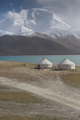 Karakul Lake along the Karakoram Highway, North West China