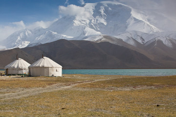 Karakul Lake along the Karakoram Highway, North West China