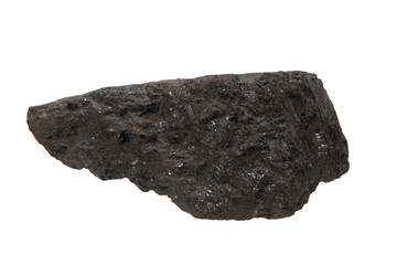 coal isolated on white background