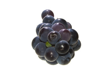 grapes isolated on white background