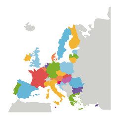 Isolated european union design
