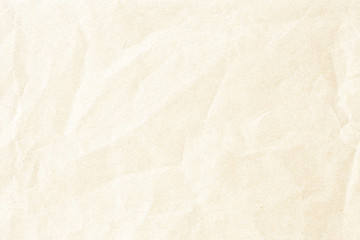 Crumpled old brown background paper texture