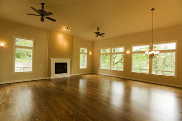 modern interior of a living room