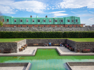 Irish Park with Fountain
