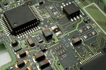 Printed Circuit Board with SMD & IC mounted part on board
