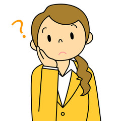 女性　OL　事務員　疑問