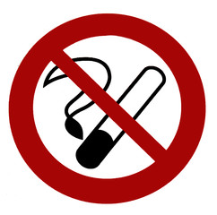 Vietato fumare cartello