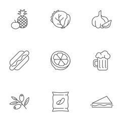 food icon set 4