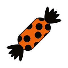 sweet candy isolated icon