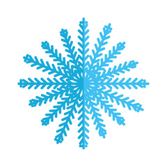 merry christmas snowflake decorative