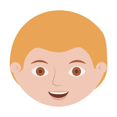 Isolated girl cartoon design