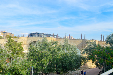 Obraz premium Fiesta del Pilar Zaragoza 2018