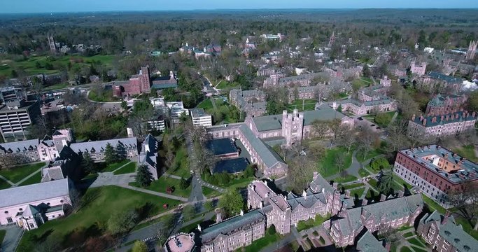 Aerial of Princeton, New Jersey