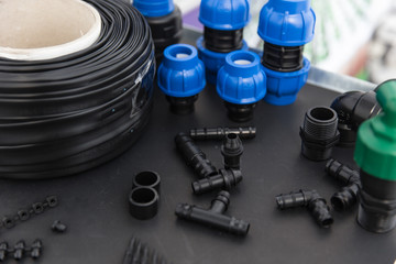 agriculture farm water system PVC pipe connector splitter various type for spray garden.