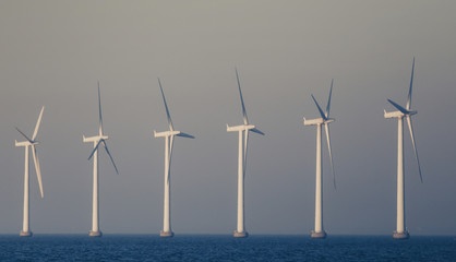 Offshore windmill in Denmark
