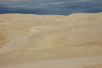 Stormy weather in the desert