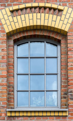 Fototapeta premium window in brick wall