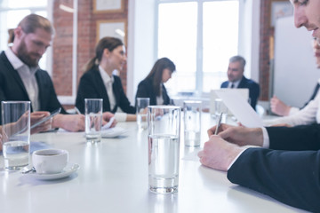 Business team working