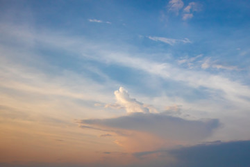  Beautiful Blurred sky color sunset for background