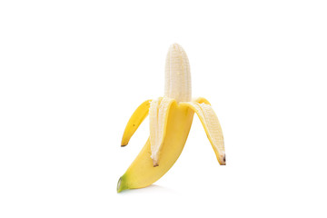 bananas isolated on white background