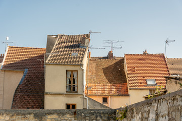Old fashioned roofs