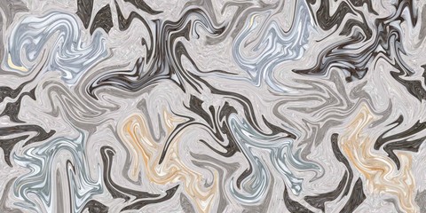 colorful liquid oil paint wave texture background, - 227747090