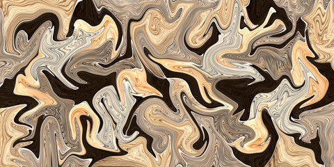 colorful liquid oil paint wave texture background, - 227747497
