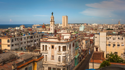 Fototapeta na wymiar Panoramic view of Havana, Cuba