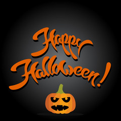 Happy Halloween. Vector Illustration, Halloween Background.