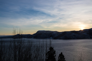Obraz premium Norwegen im Winter
