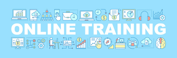 Online training word concepts banner