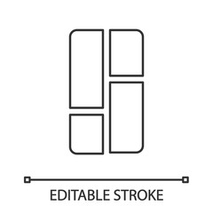 Dashboard linear icon