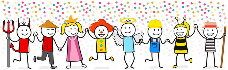 Karneval / Fasching / Party / Feiern / Verkleidung