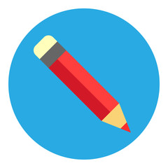 Pencil icon. Vector.