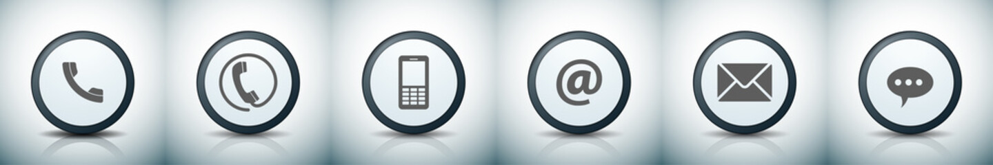 Contact Buttons illustration