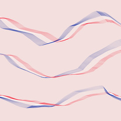 France flag ribbon wavy abstract background