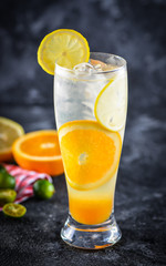 Citronella orange and lemon juice
