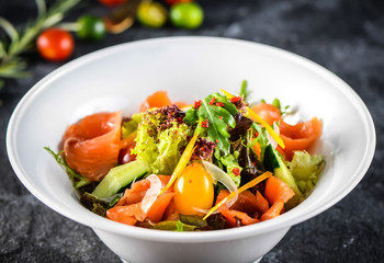 Salmon salad