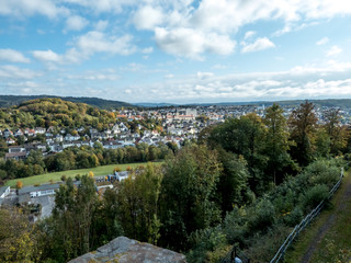 Meschede Panorama View, Sauerland, Germany